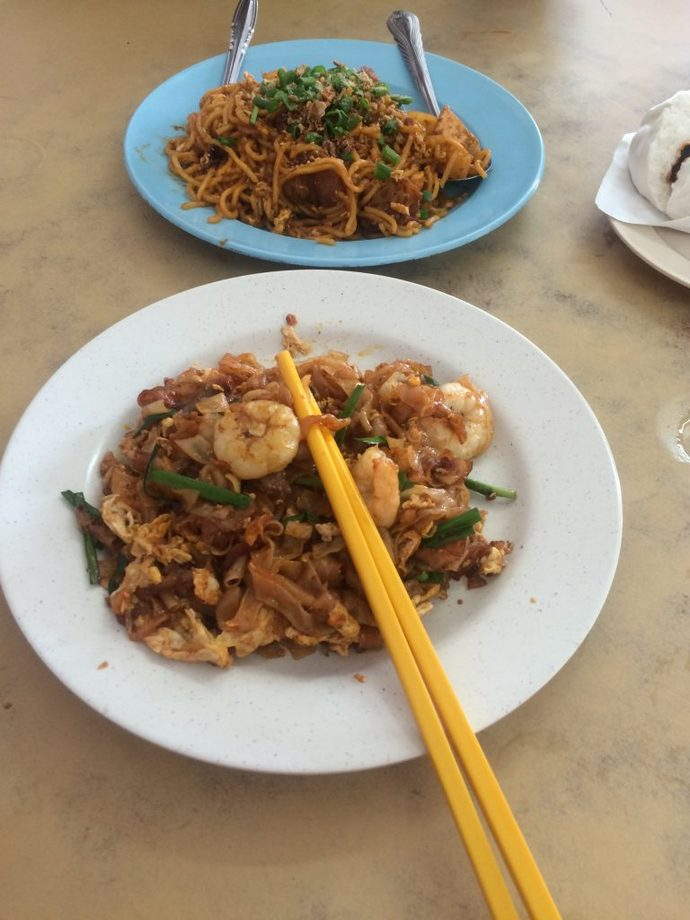 Mee Goreng and Char Kway Teow from Ho Ping Cafe