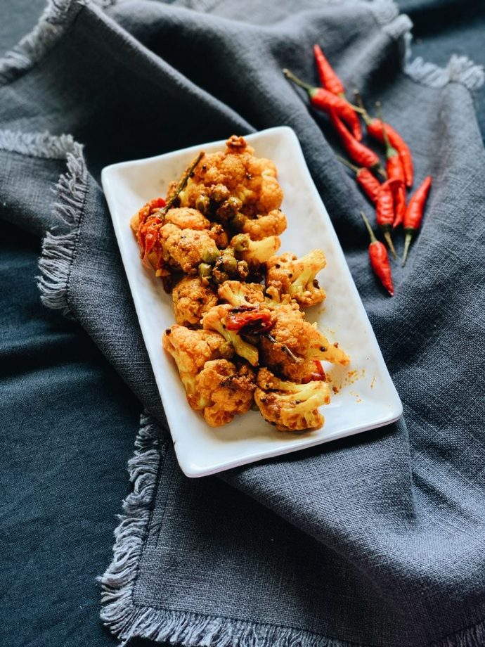 cauliflower masala indian recipe