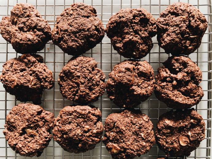Chocoalte Oatmeal Cookies 