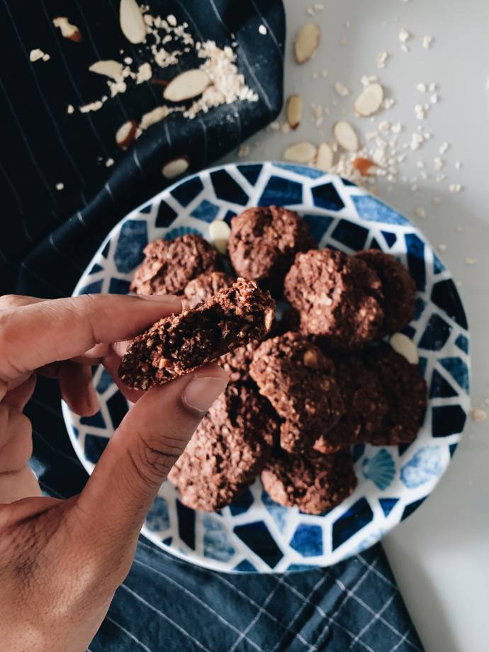 Chocolate Oatmeal Cookies 2