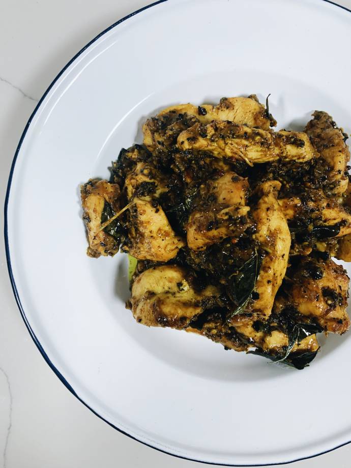 black pepper chicken recipe 