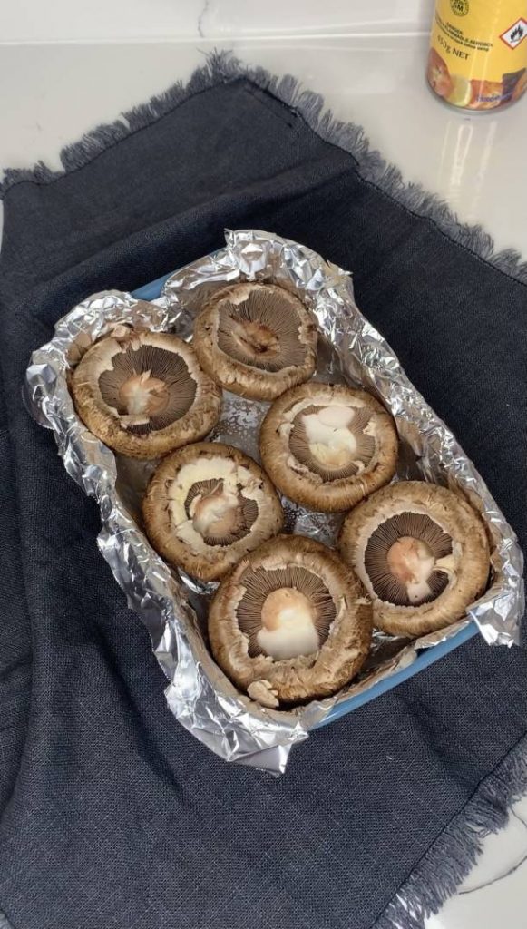 baked Portobello mushrooms