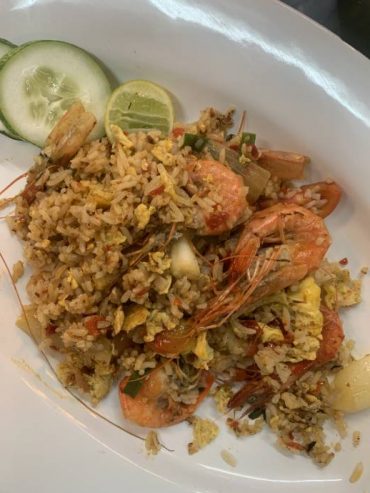 Bangkok Food spicy fried rice