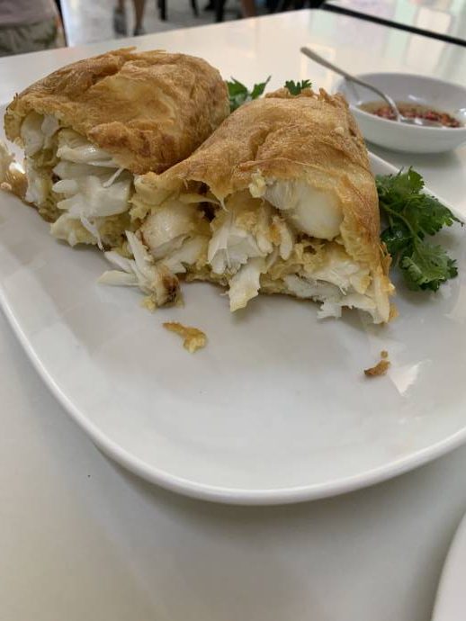 Crab Omelette Jay Fai Bangkok