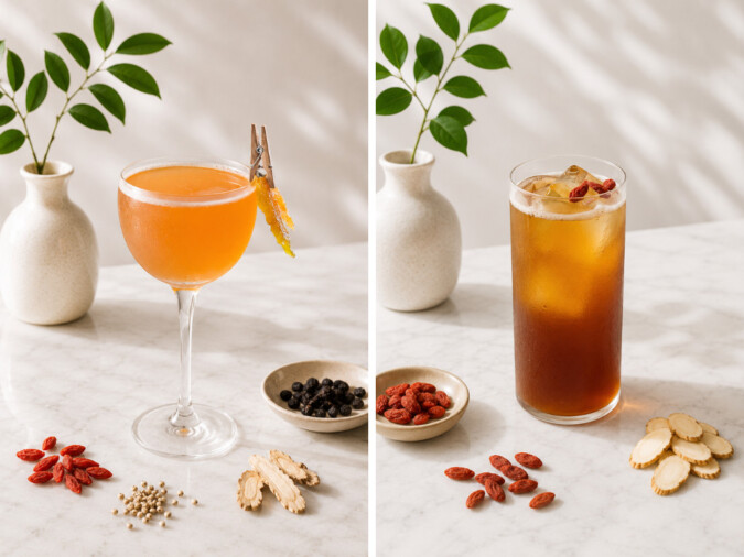 Ginseng & Polygonatum Tea Kudzu & Hovenia Tea