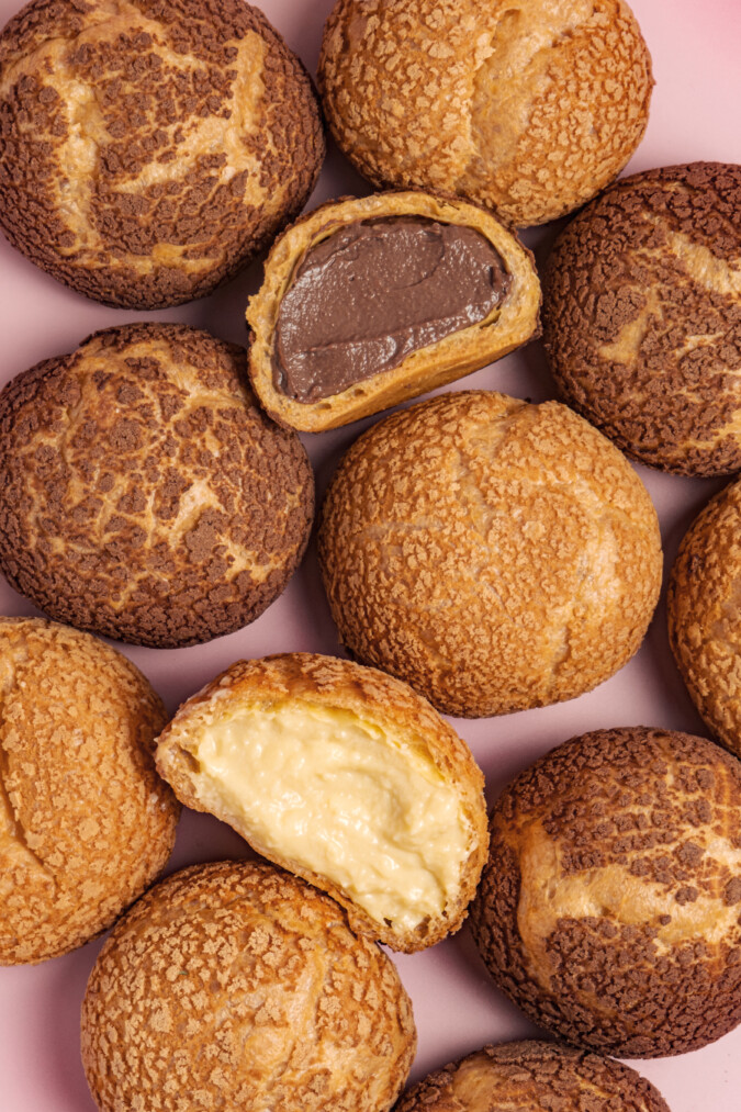 Kaya Custard_Dark Choc_Choux Au Craquelin