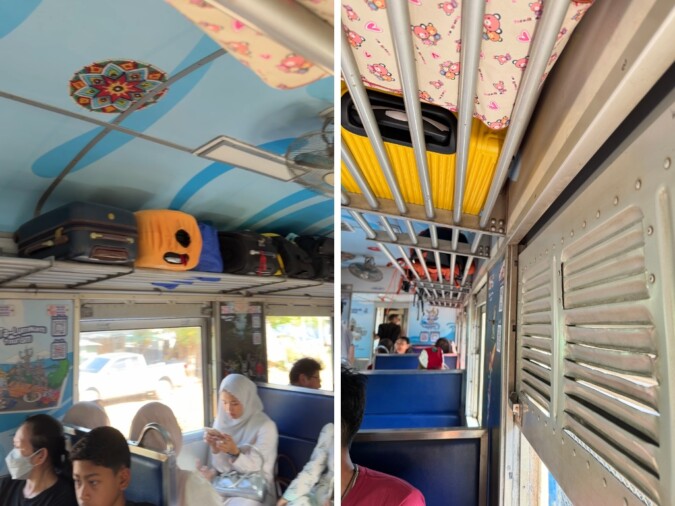Shuttle train to padang besar