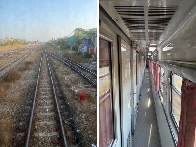 What to expect on board the train